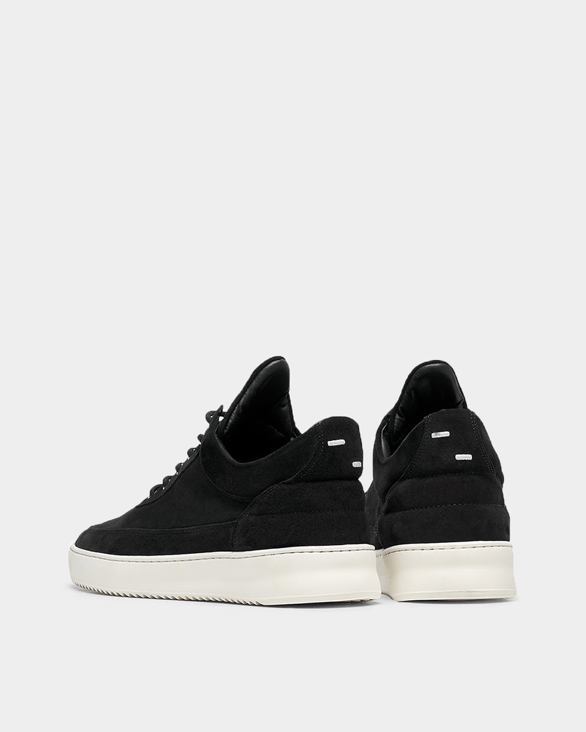 LOW TOP SUEDE ORGANIC BLACK