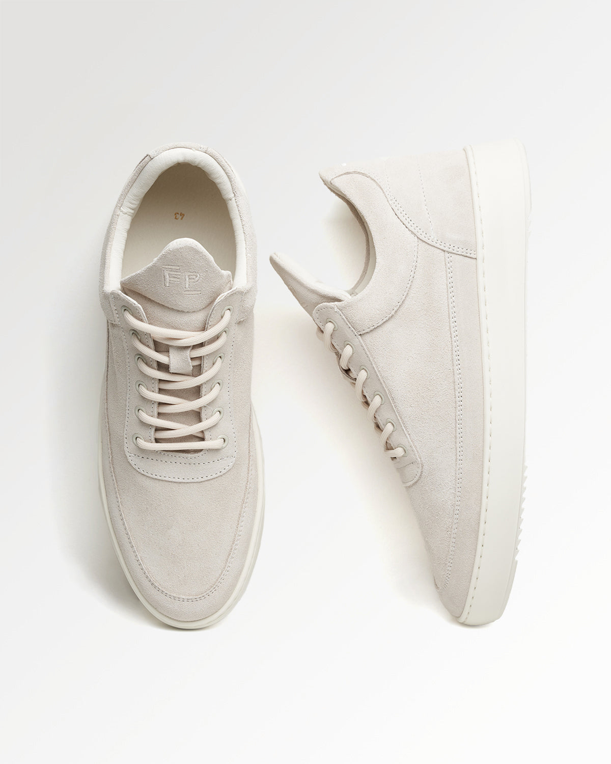 LOW TOP SUEDE ORGANIC OFF WHITE