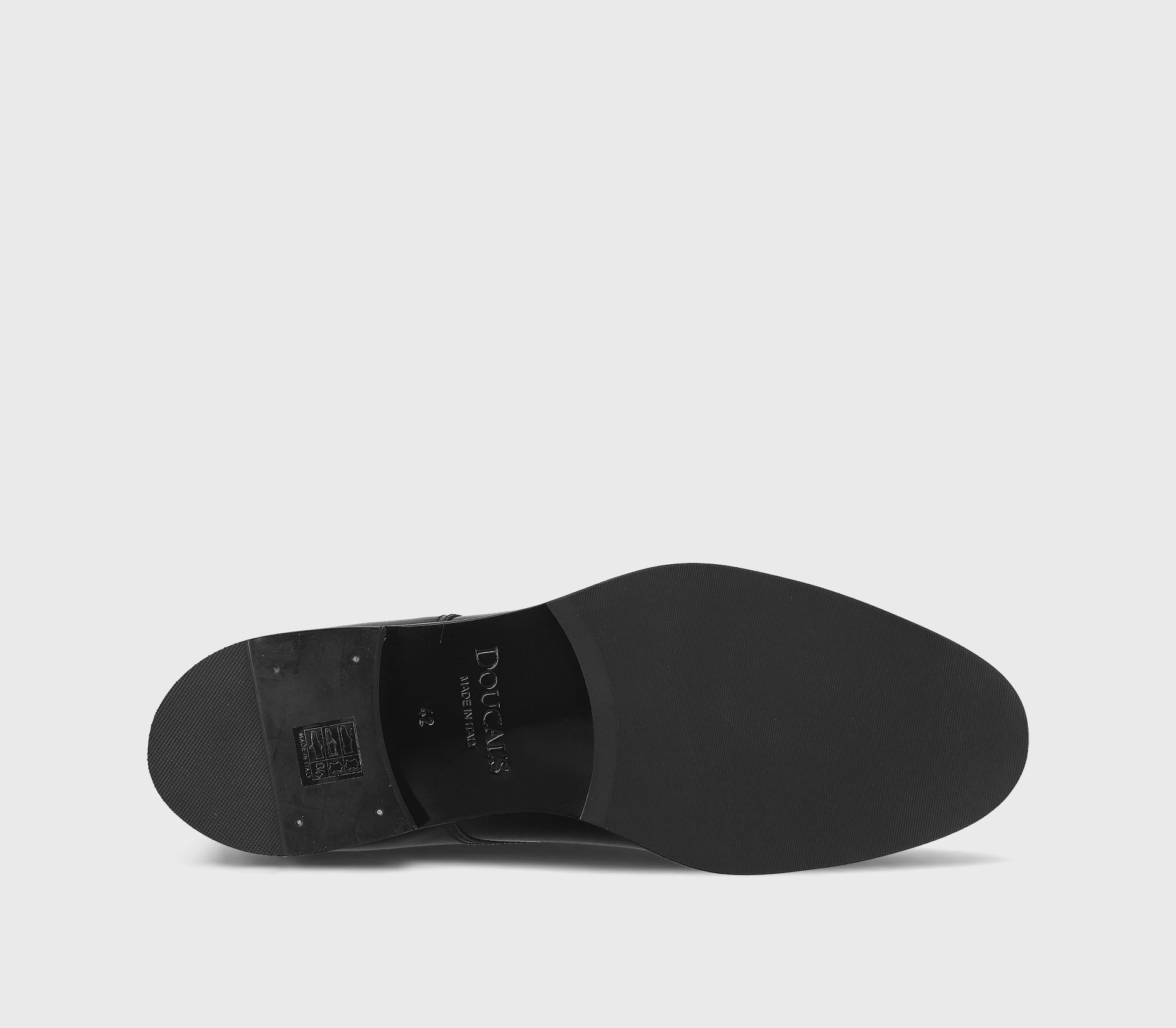BLACK DERBY LACE-UPS