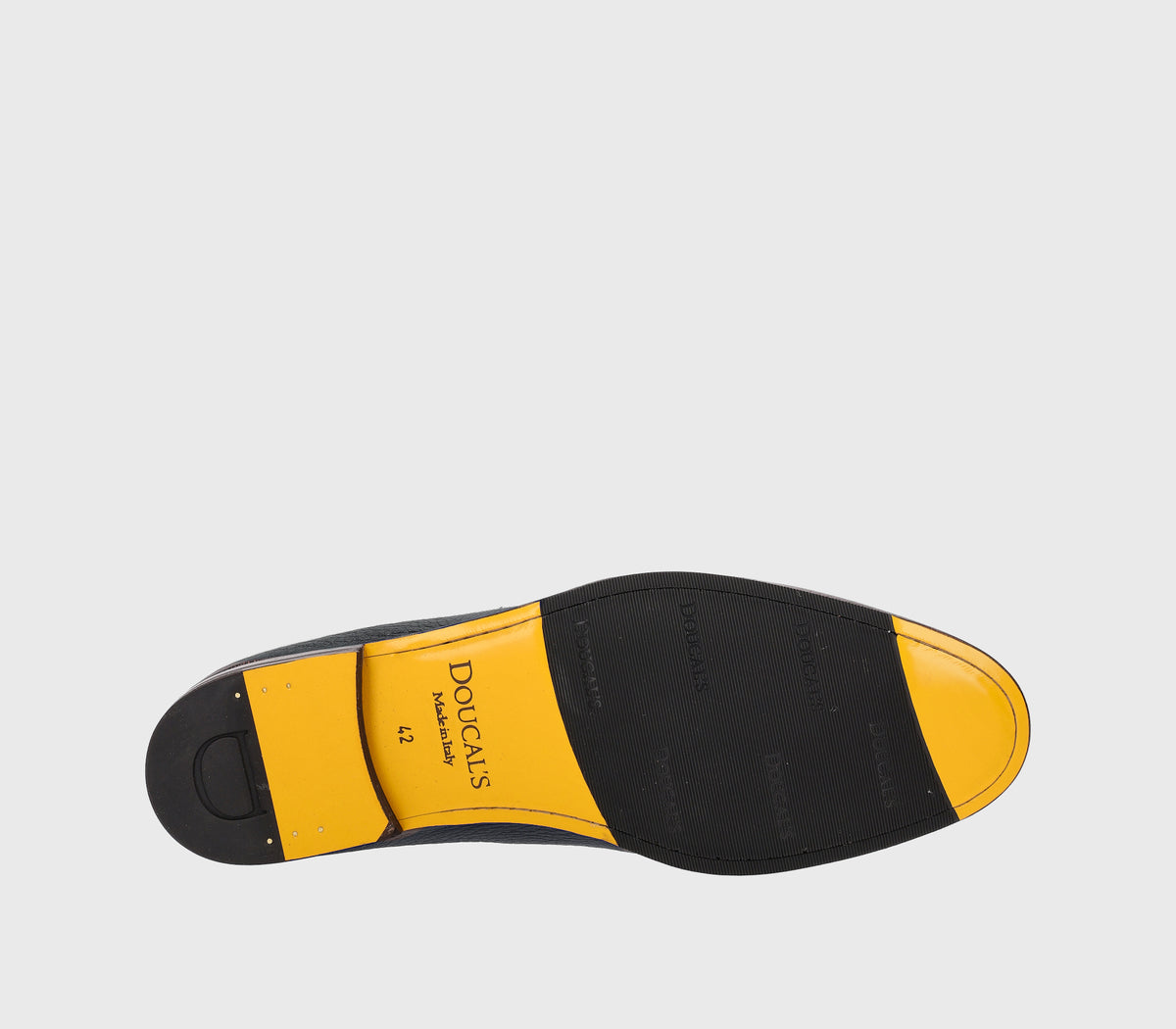 PENNY BLUE LOAFER TUMBLED LEATHER