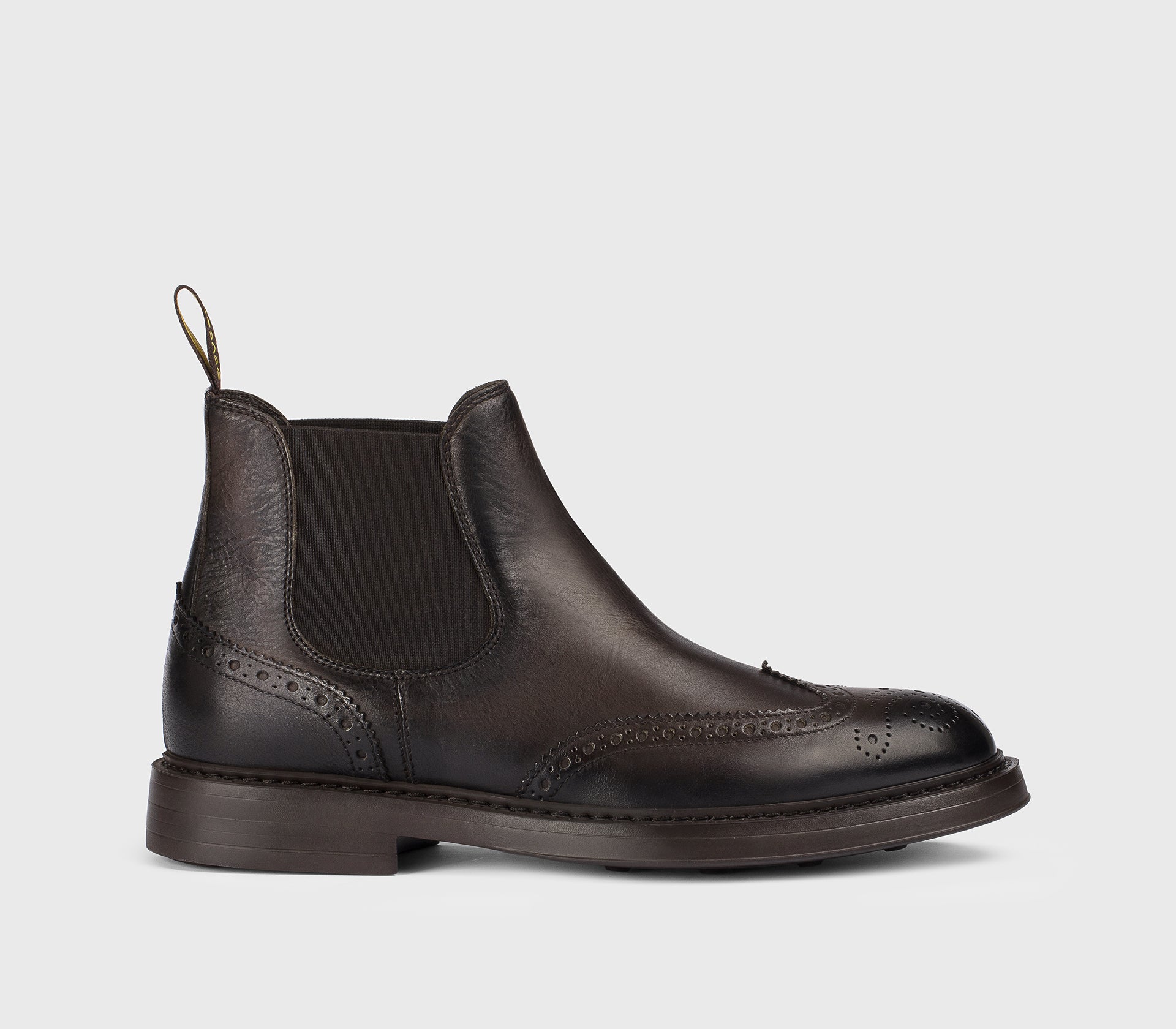 BROWN DOVETAIL BOOT