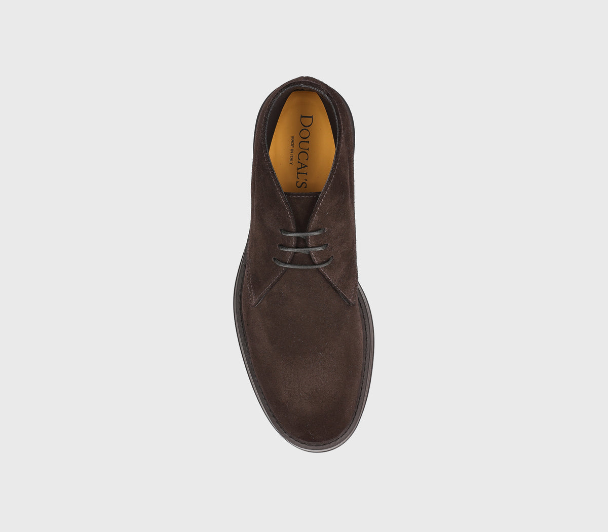 BROWN LACE-UPS ANKLE BOOT