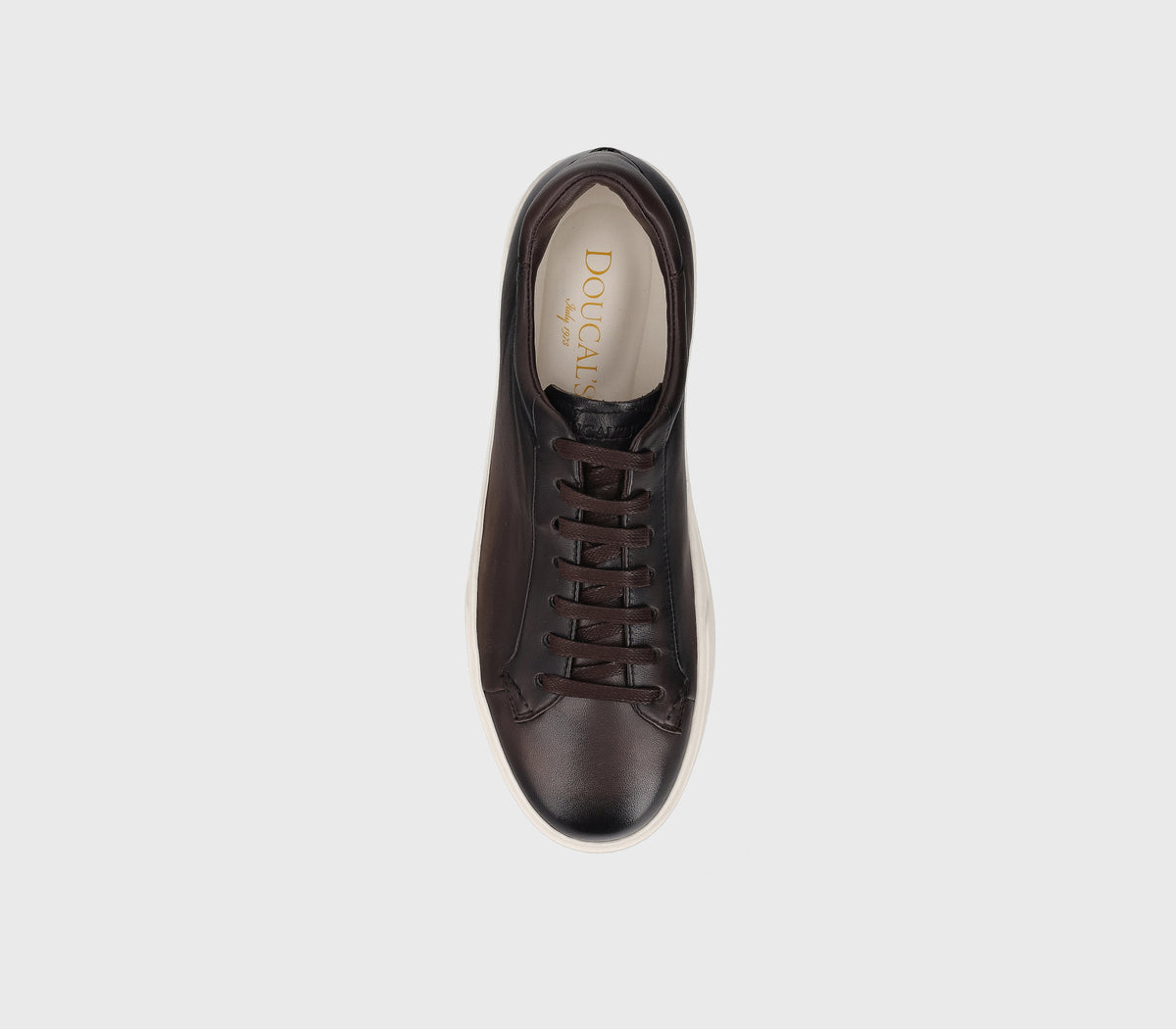 BURGUNDY DEER LEATHER SNEAKER