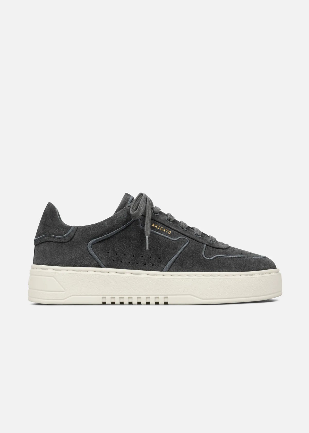 ORBIT EMBROIDERY SNEAKER DARK GREY/OFF WHITE