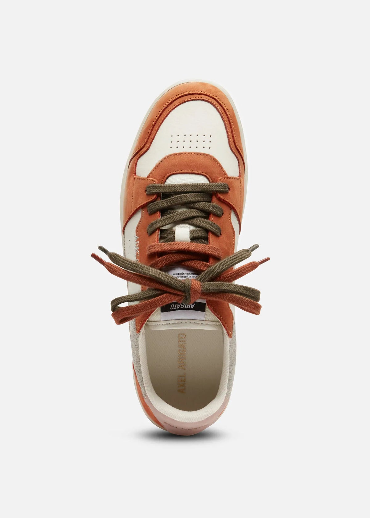 Dice Lo Sneaker Off White/Dark Orange
