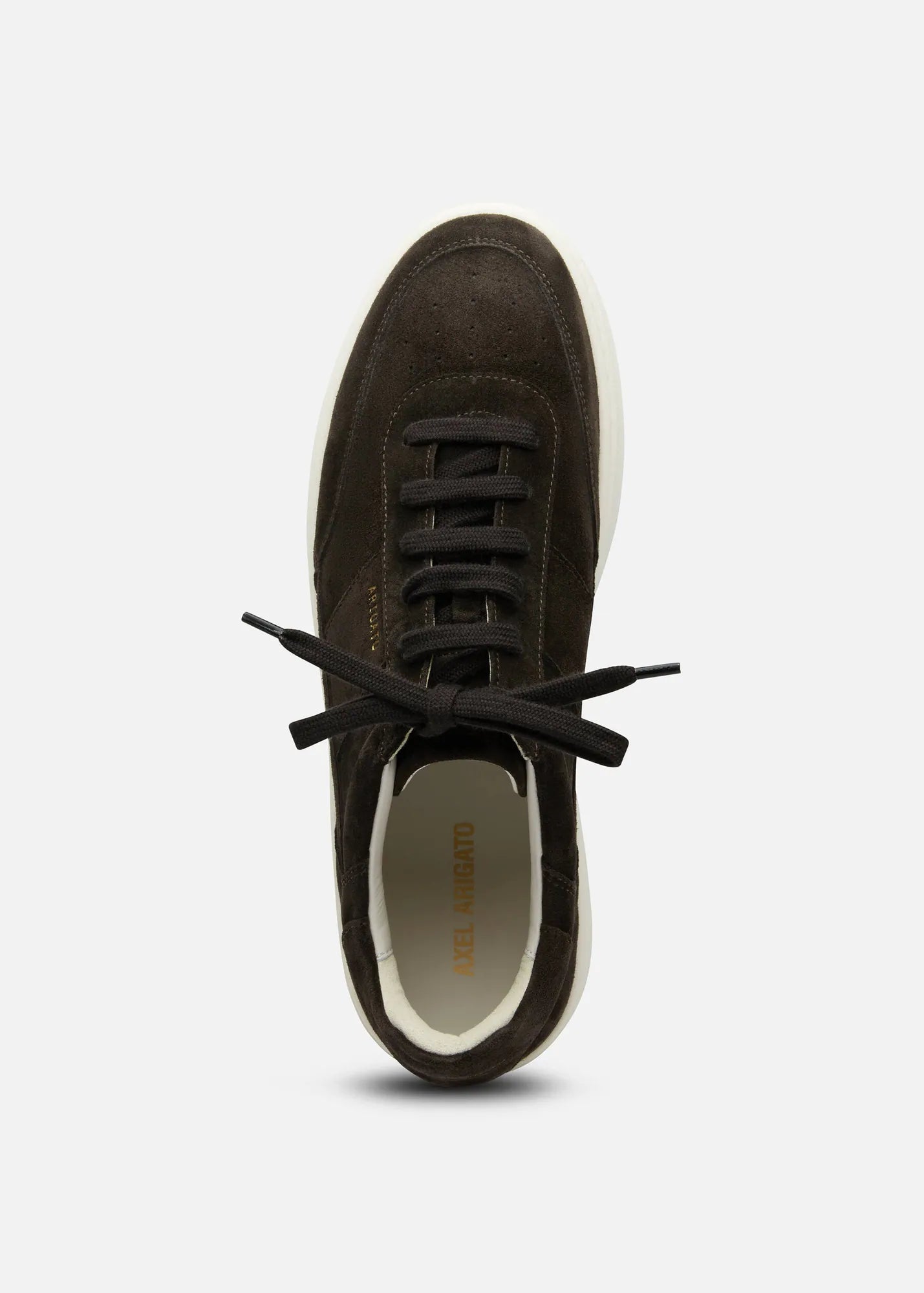ORBIT VINTAGE SNEAKER DARK BROWN/OFF WHITE