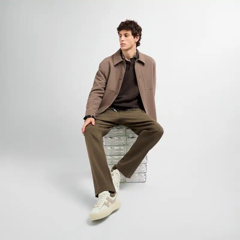 H-STRIPES IVORY BEIGE
