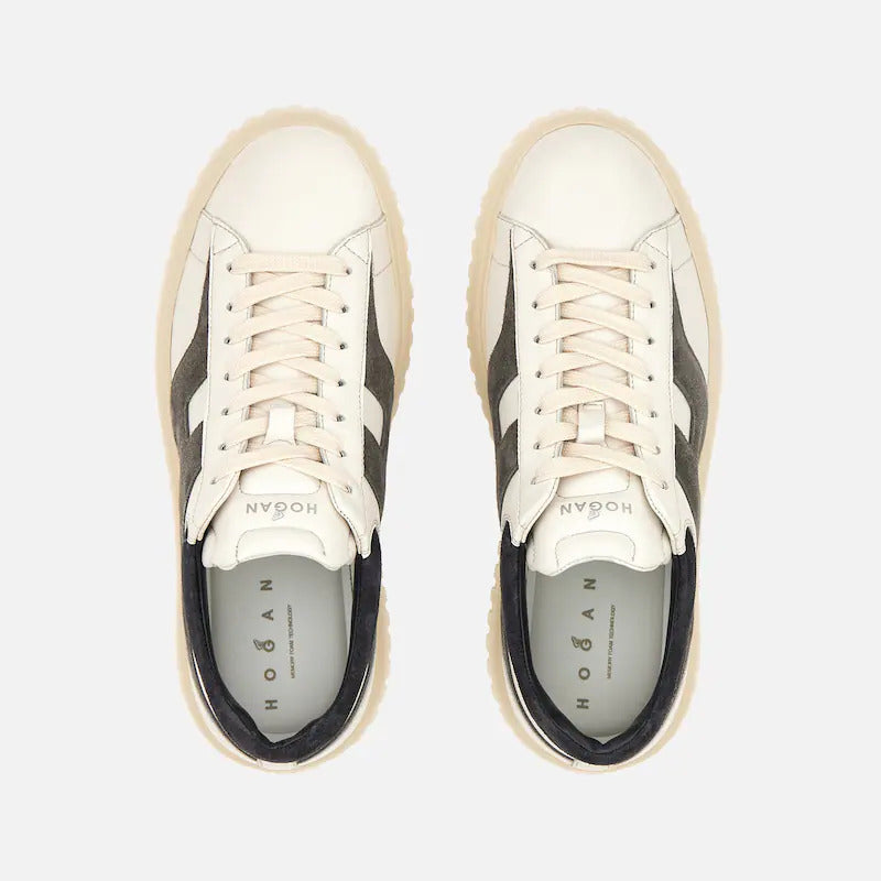H-STRIPES IVORY GREY