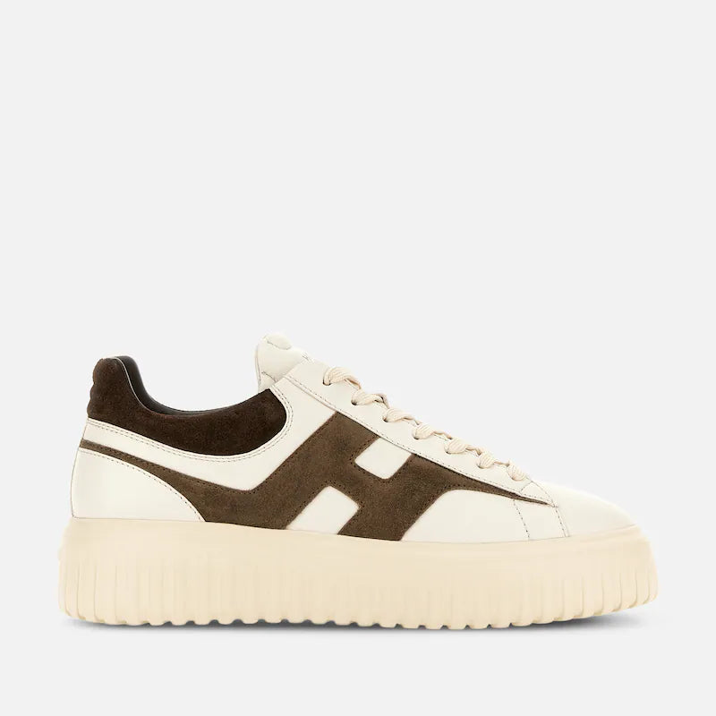 H-STRIPES IVORY BROWN
