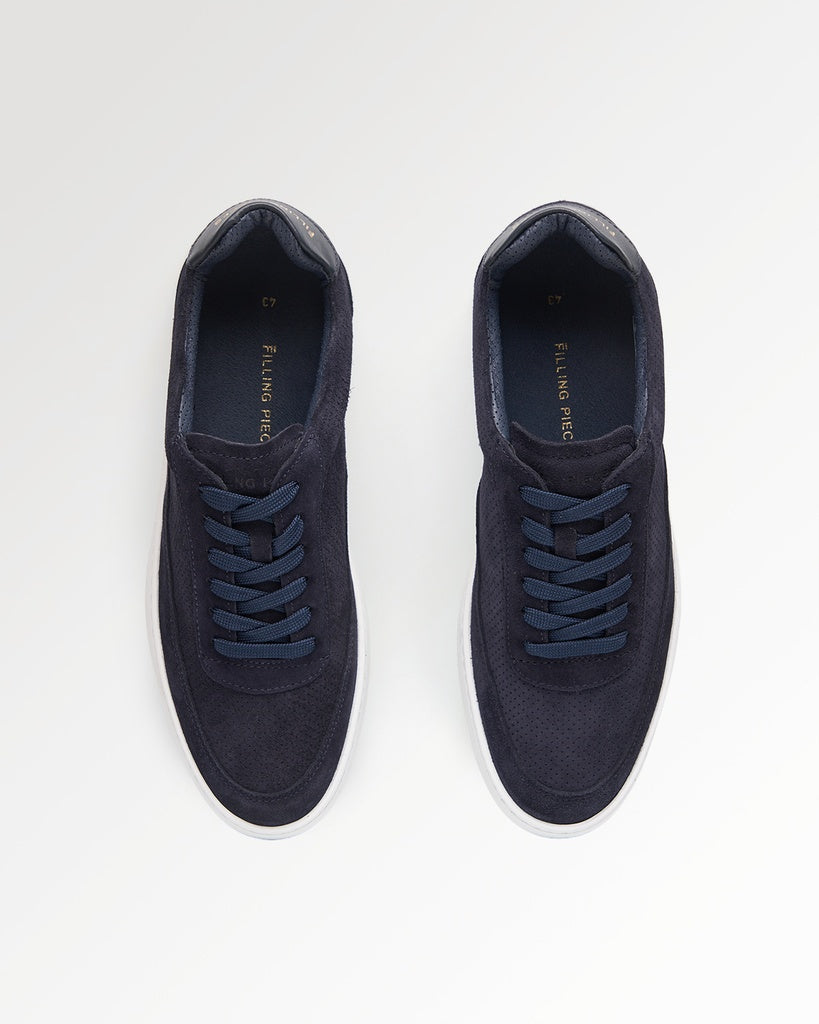 MONDO SUEDE PERFORATED NAVY