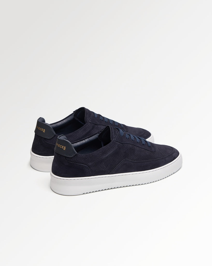 MONDO SUEDE PERFORATED NAVY