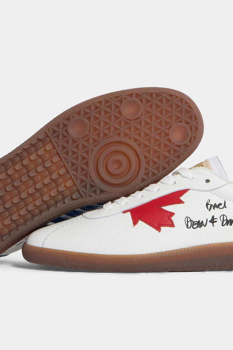 REBEL WHITE SNEAKERS