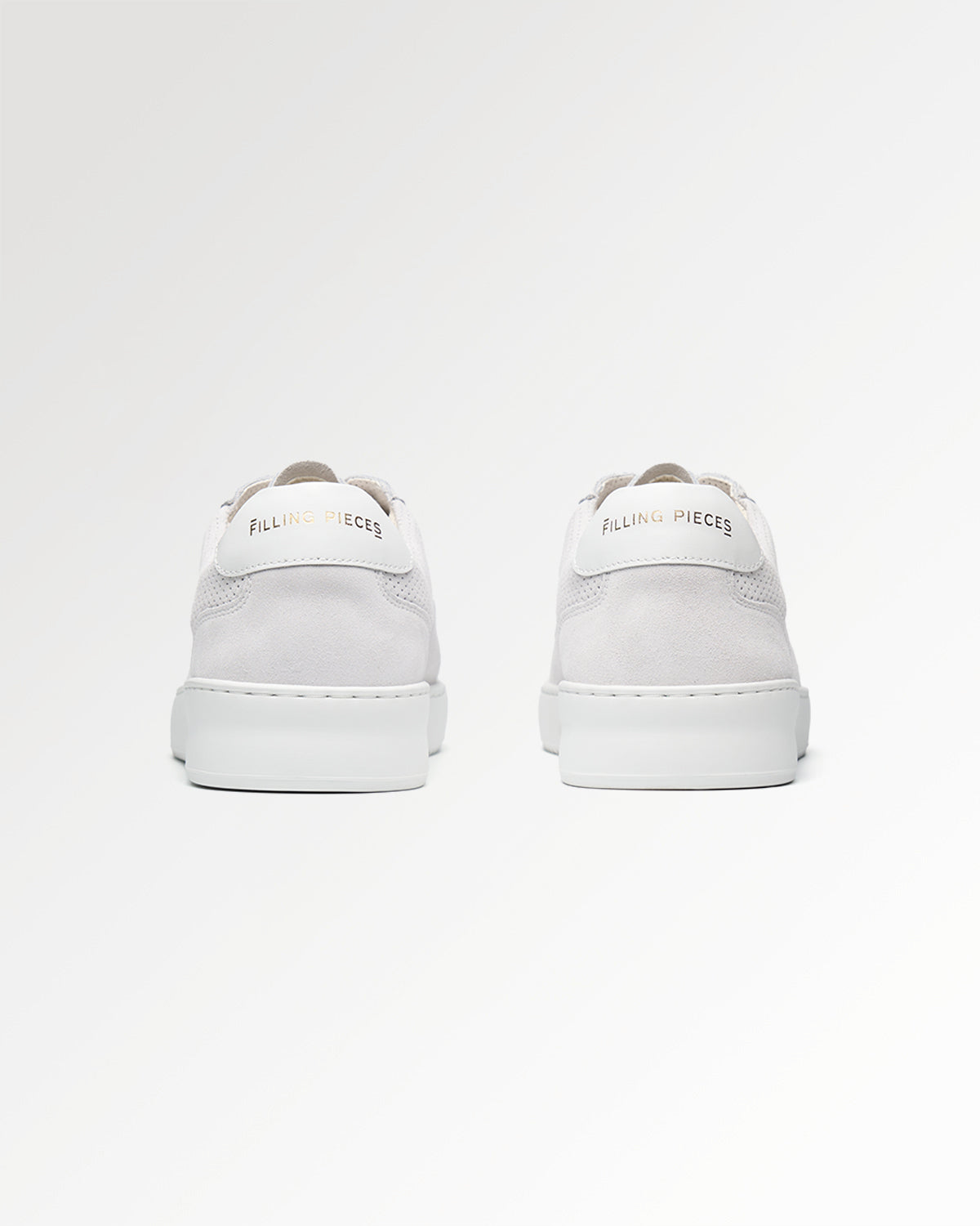 MONDO SUEDE PERFORATED WHITE
