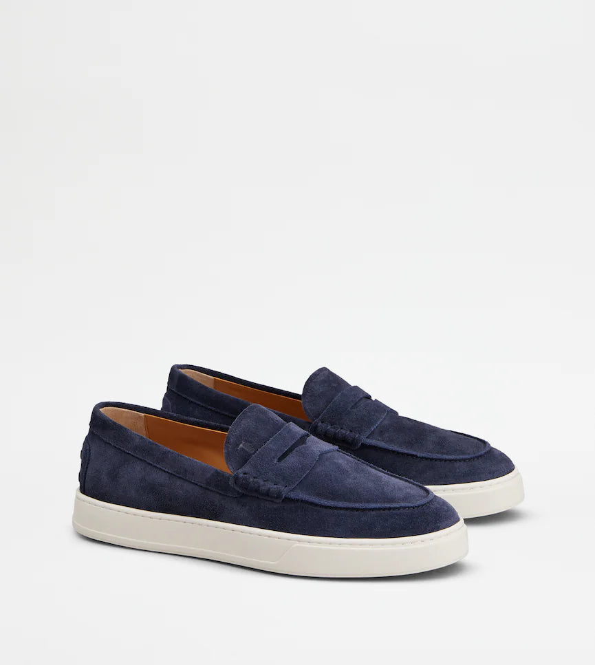 TOD'S BLUE LOAFER