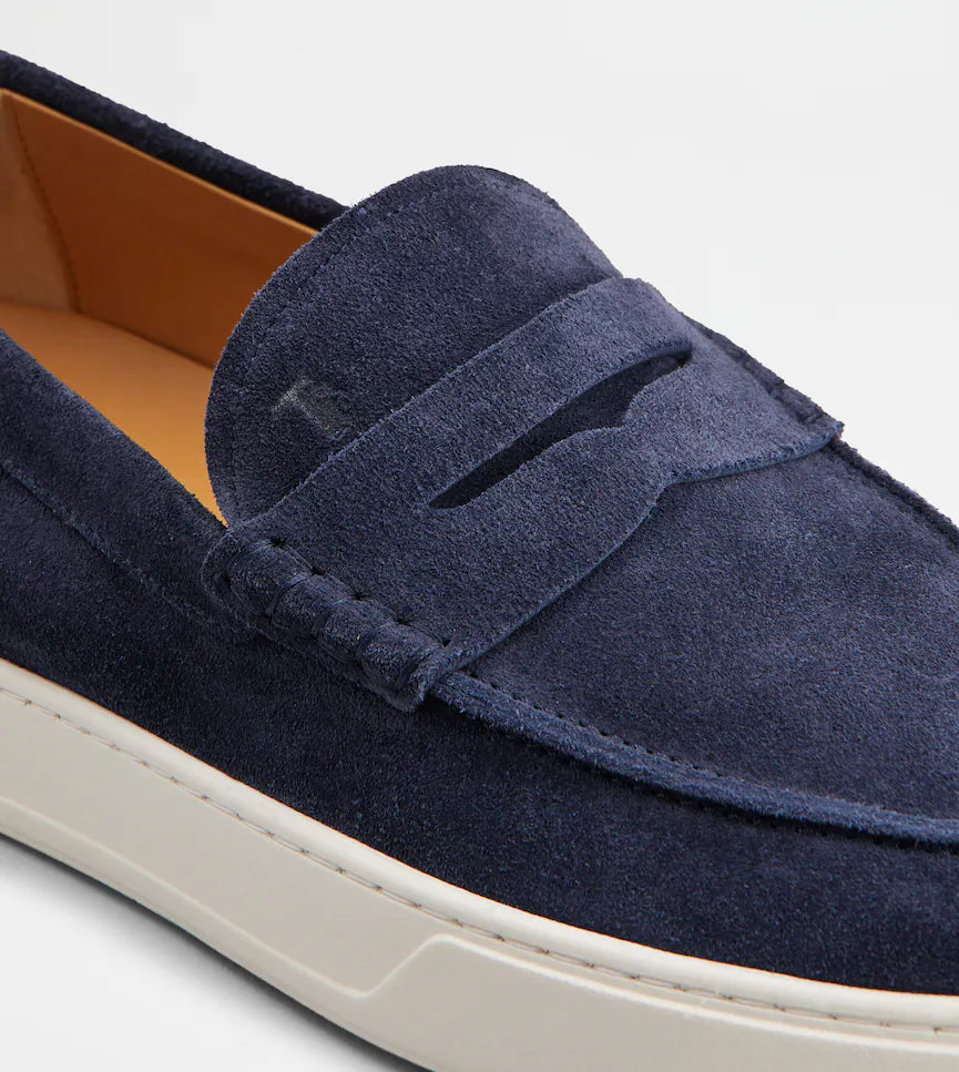 TOD'S BLUE LOAFER