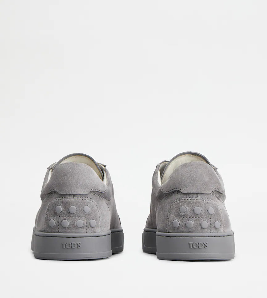 TOD'S SUEDE GREY SNEAKERS