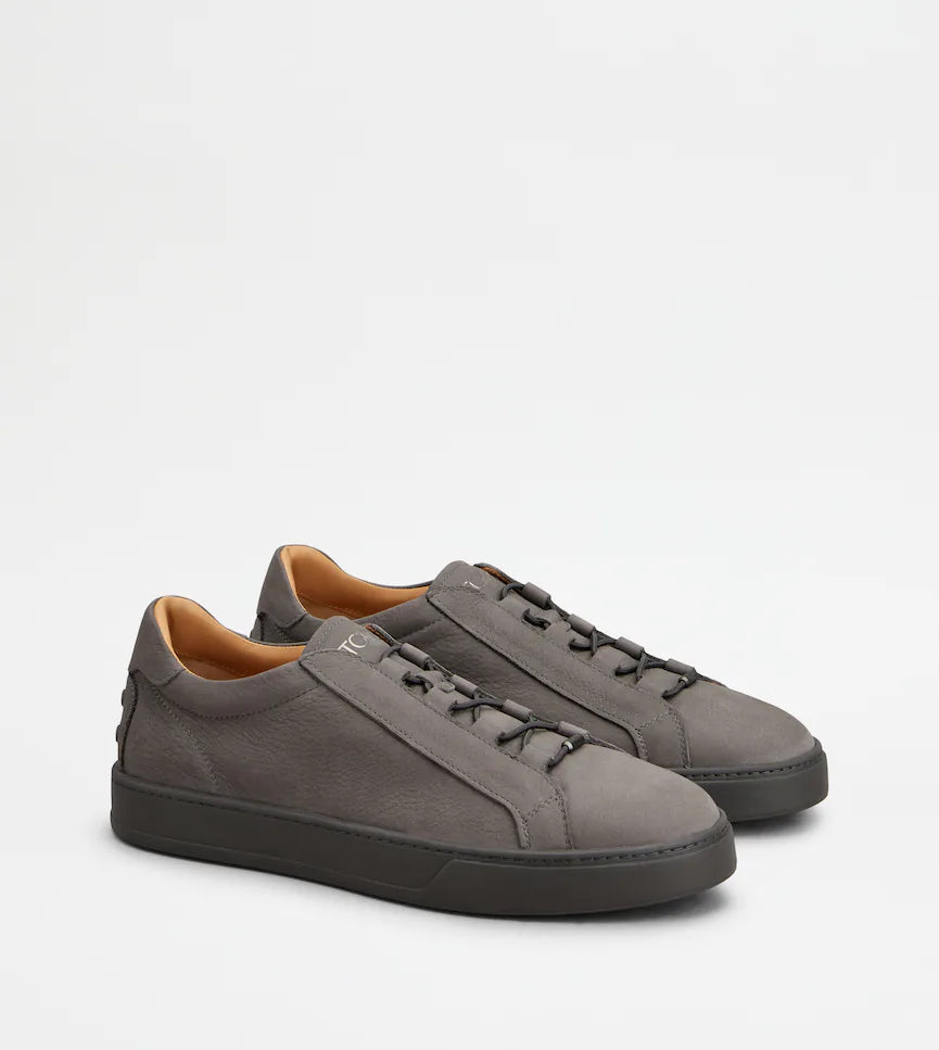 TOD'S ELASTICO NUBUCK ALL GREY