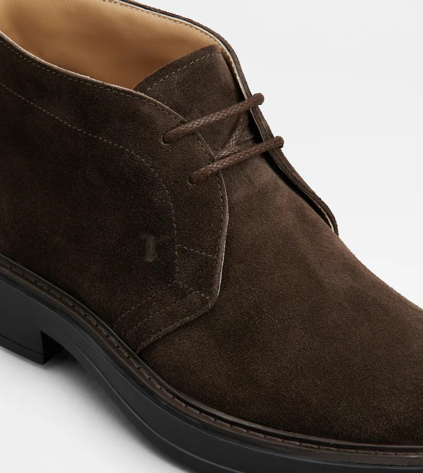 TOD'S DESERT BOOT SUEDE BROWN