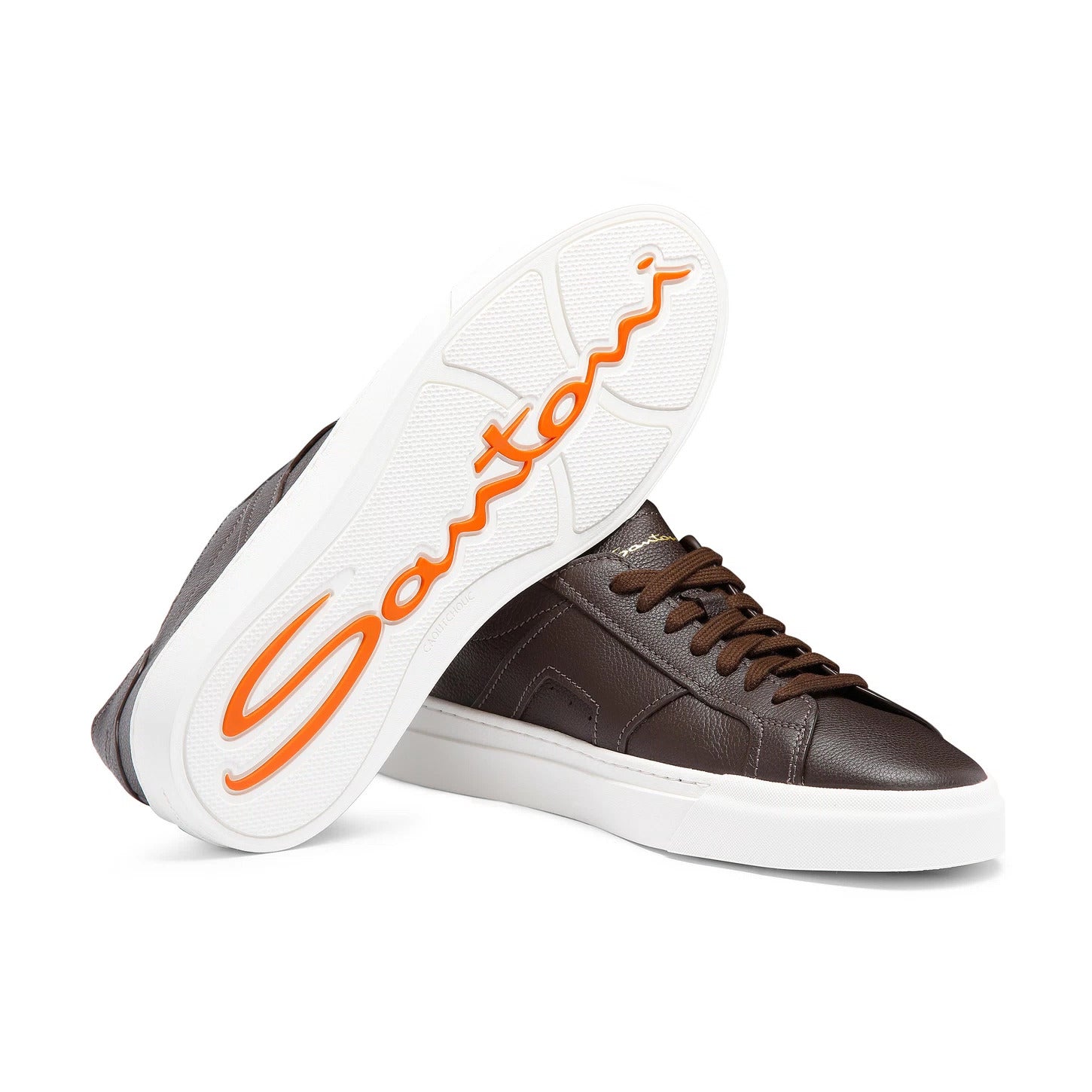DOUBLE BUCKLE BROWN SNEAKER