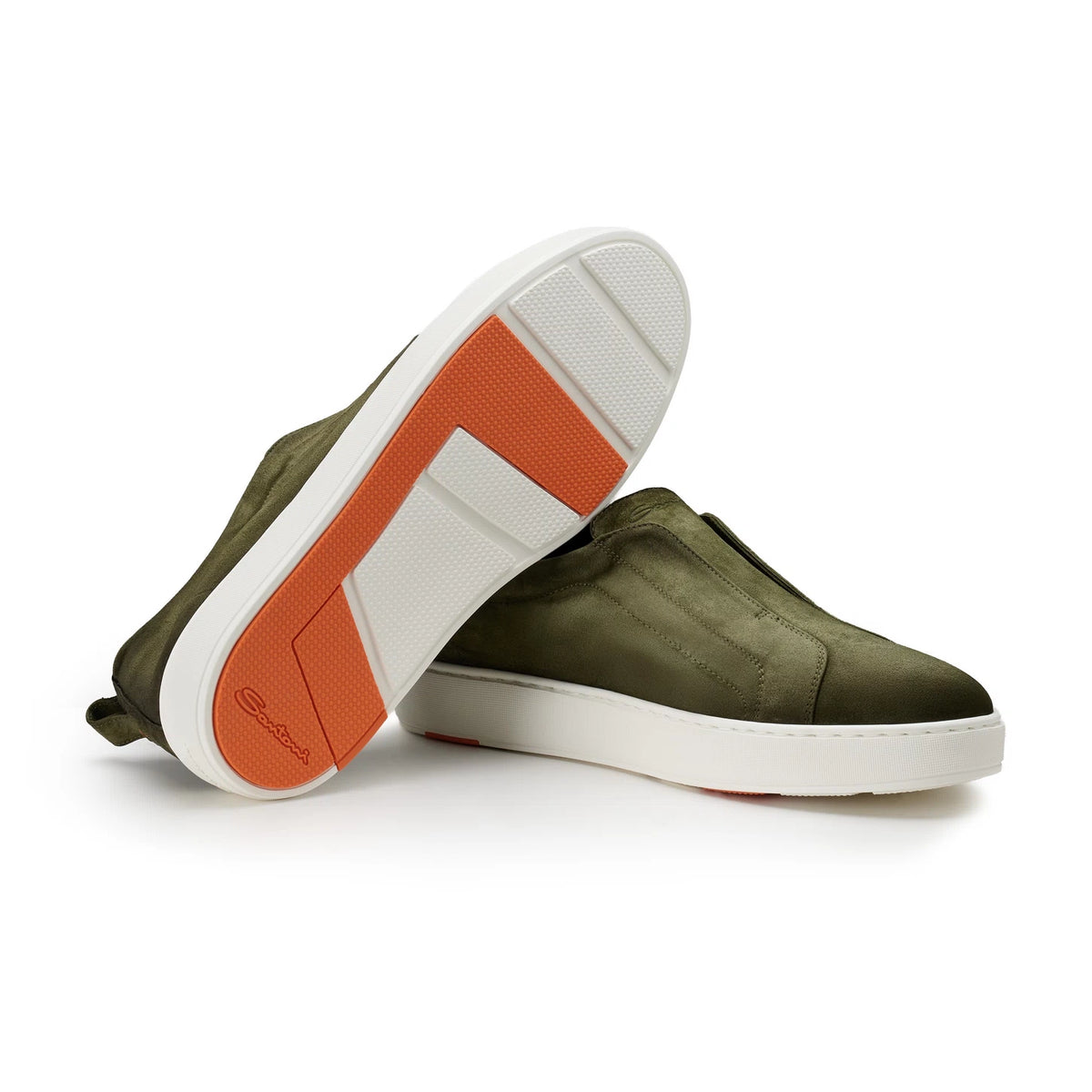 GREEN SLIP-ON SNEAKER