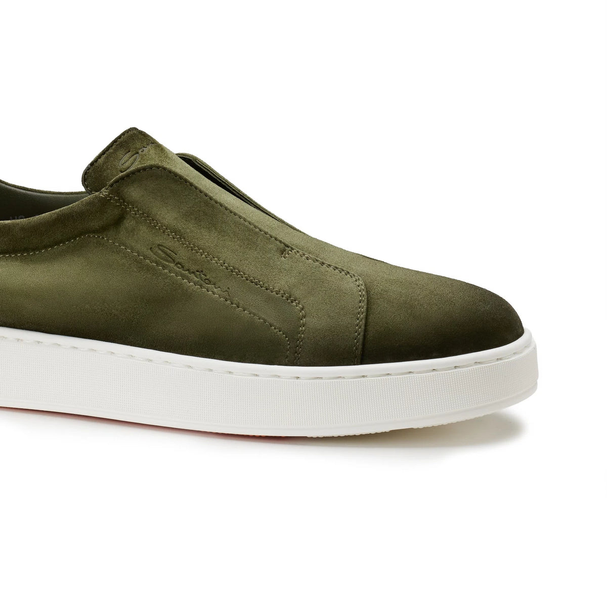 GREEN SLIP-ON SNEAKER