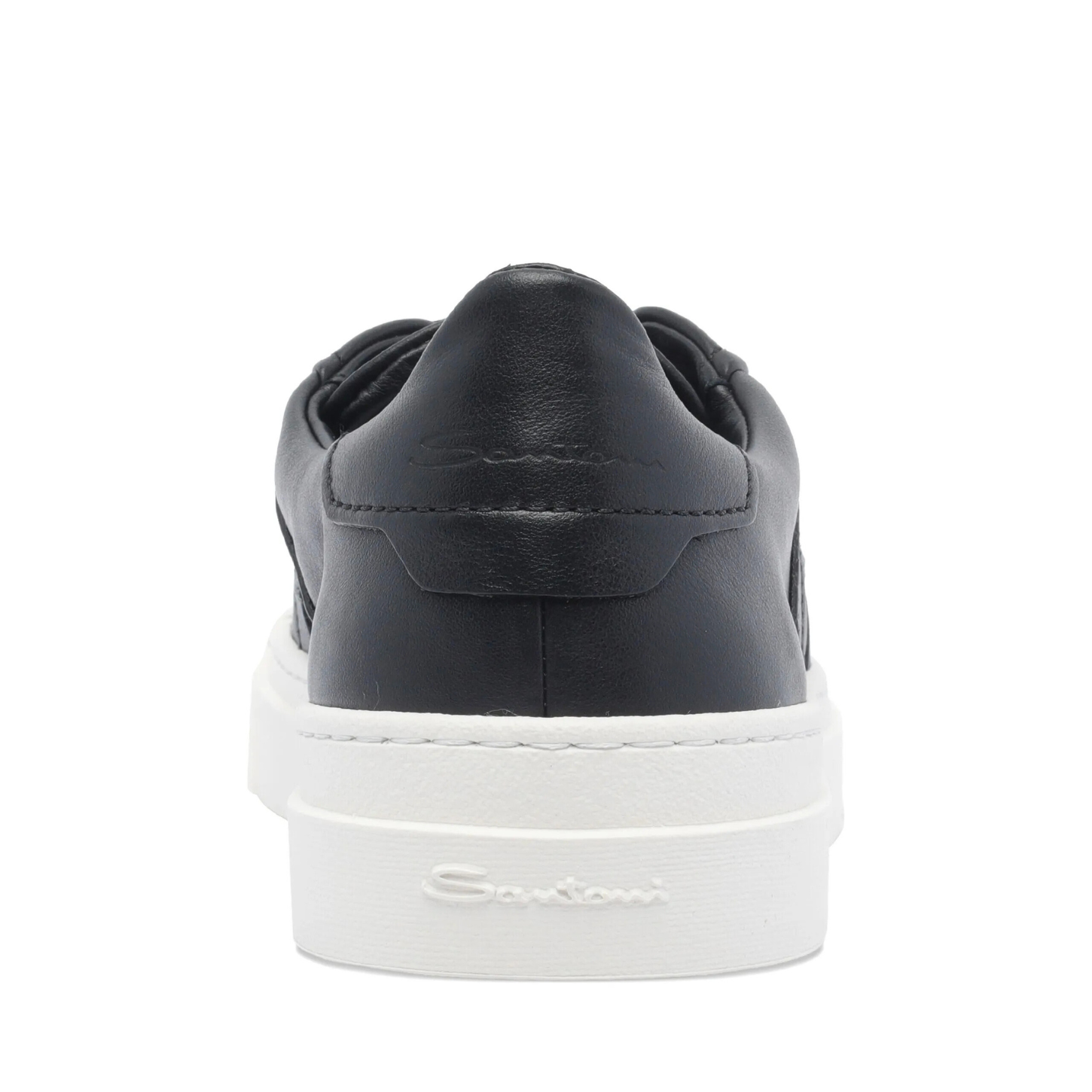 DOUBLE BUCKLE BLACK SNEAKER