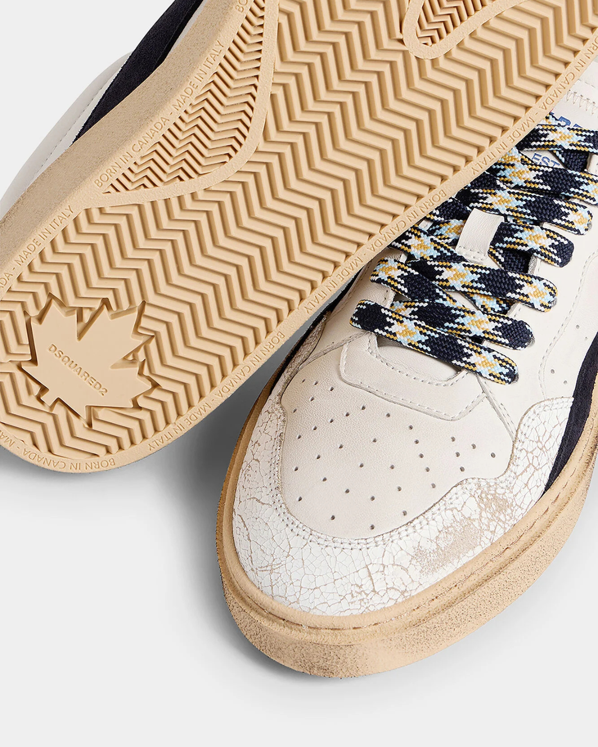 RIDER SNEAKERS WHITE/BLUE