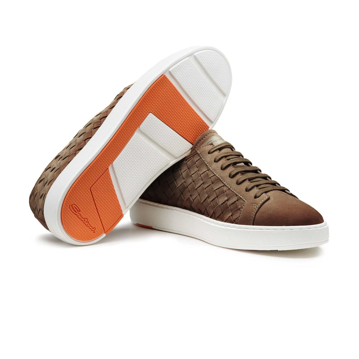 WOVEN SETA SUEDE SNEAKER