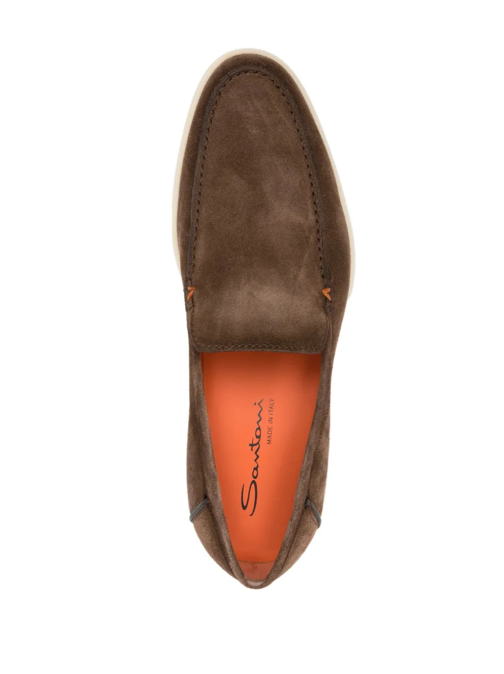 BROWN SUEDE LOAFER