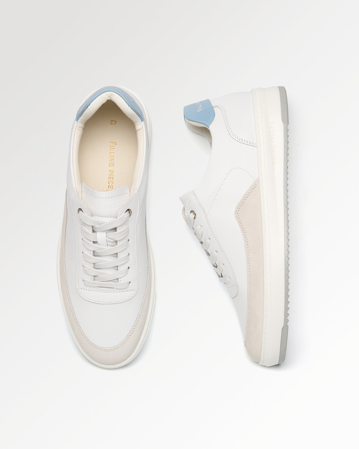 MONDO SQUASH TAG WHITE / LIGHT BLUE