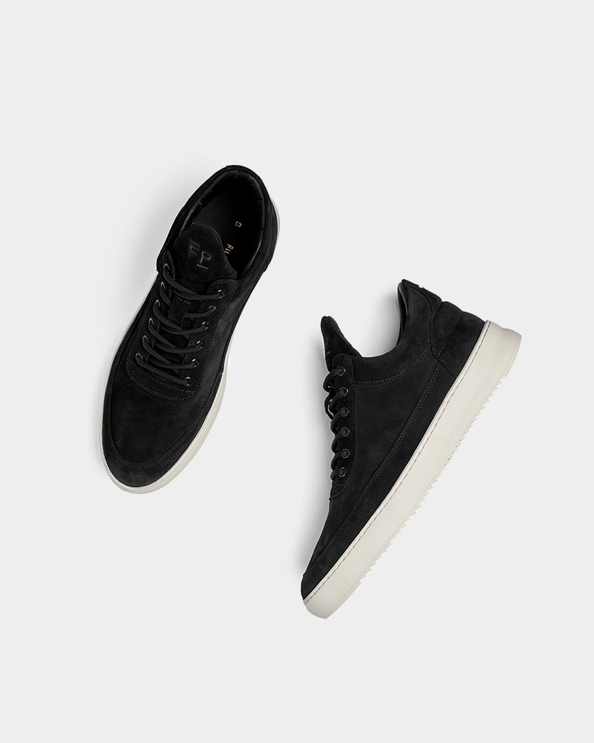 LOW TOP SUEDE ORGANIC BLACK