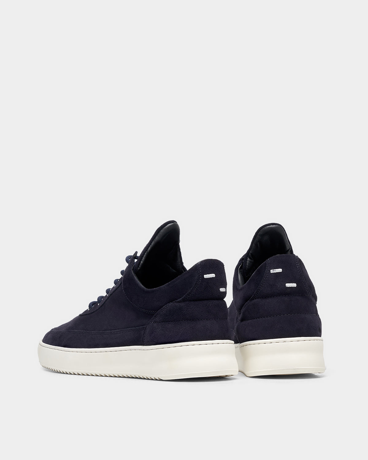 LOW TOP SUEDE ORGANIC NAVY