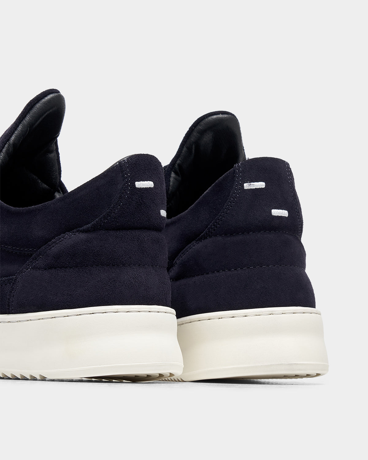 LOW TOP SUEDE ORGANIC NAVY