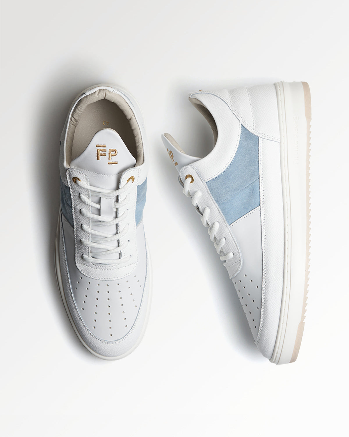 LOW TOP GAME MIX WHITE/BLUE