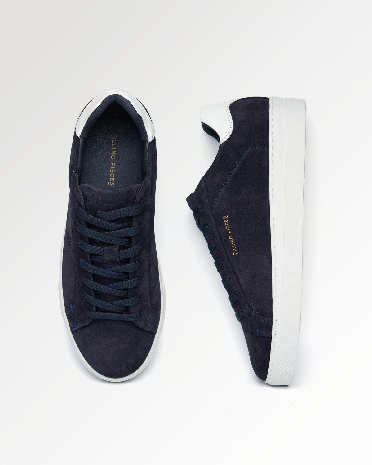 TIEBREAK SUEDE NAVY