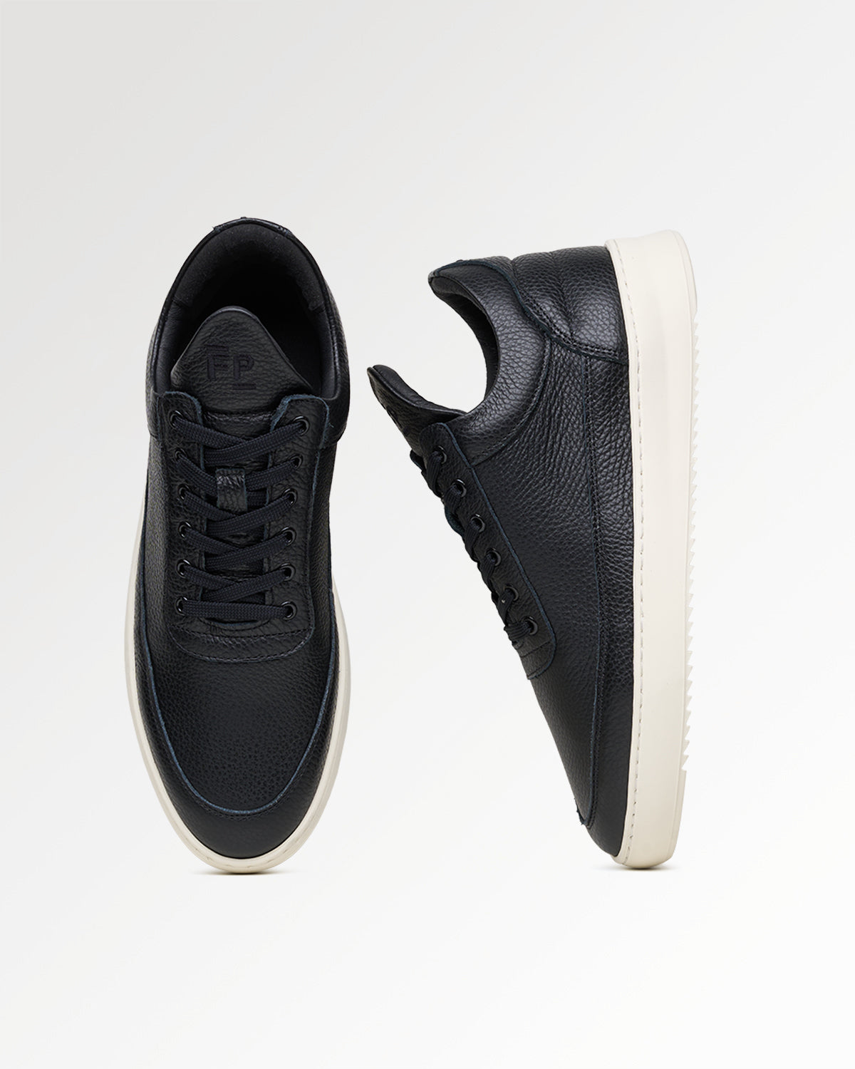 LOW TOP GRAIN BLACK