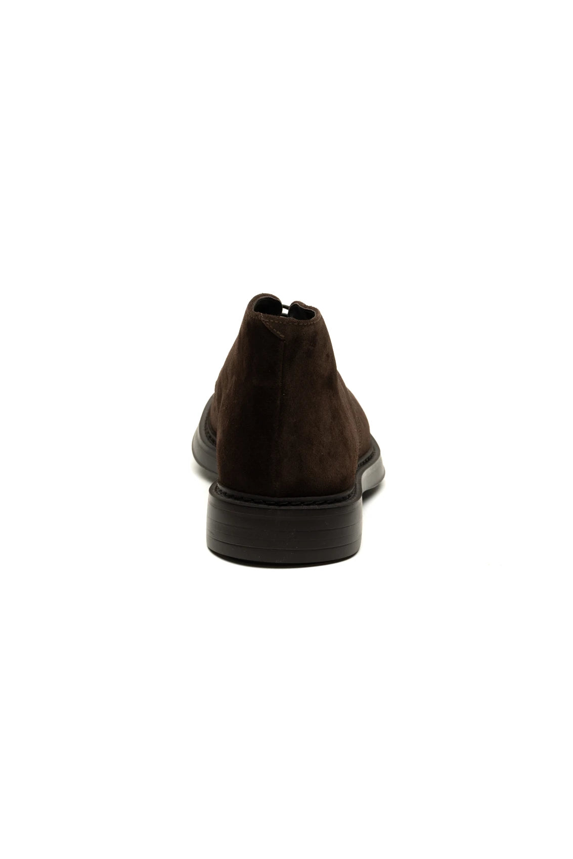 BROWN LACE-UPS ANKLE BOOT