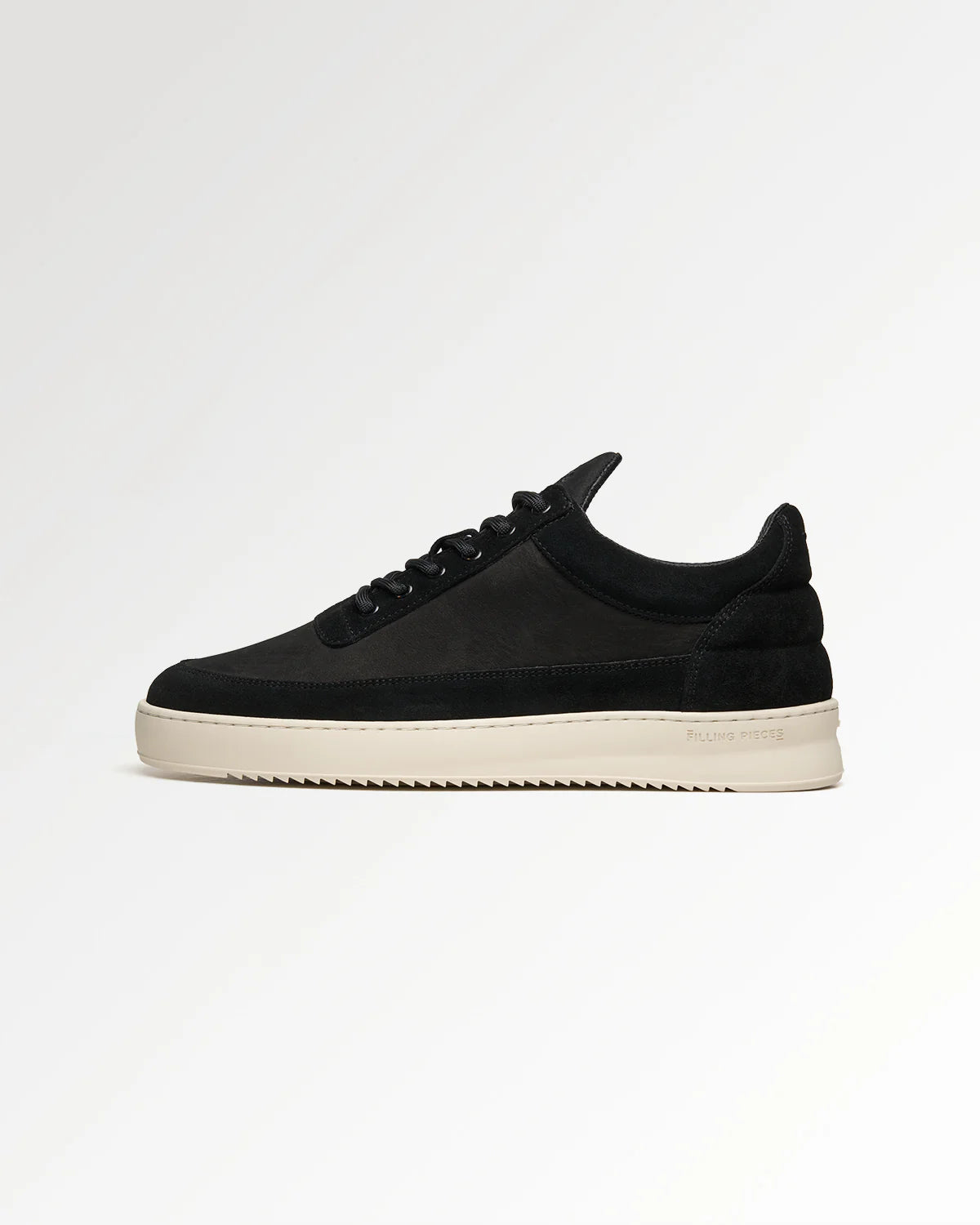 LOW TOP SUEDE GRAIN BLACK