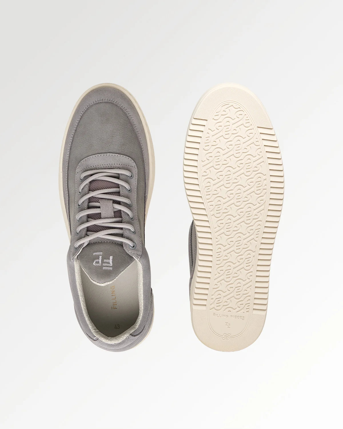 LOW TOP SUEDE GRAIN GREY