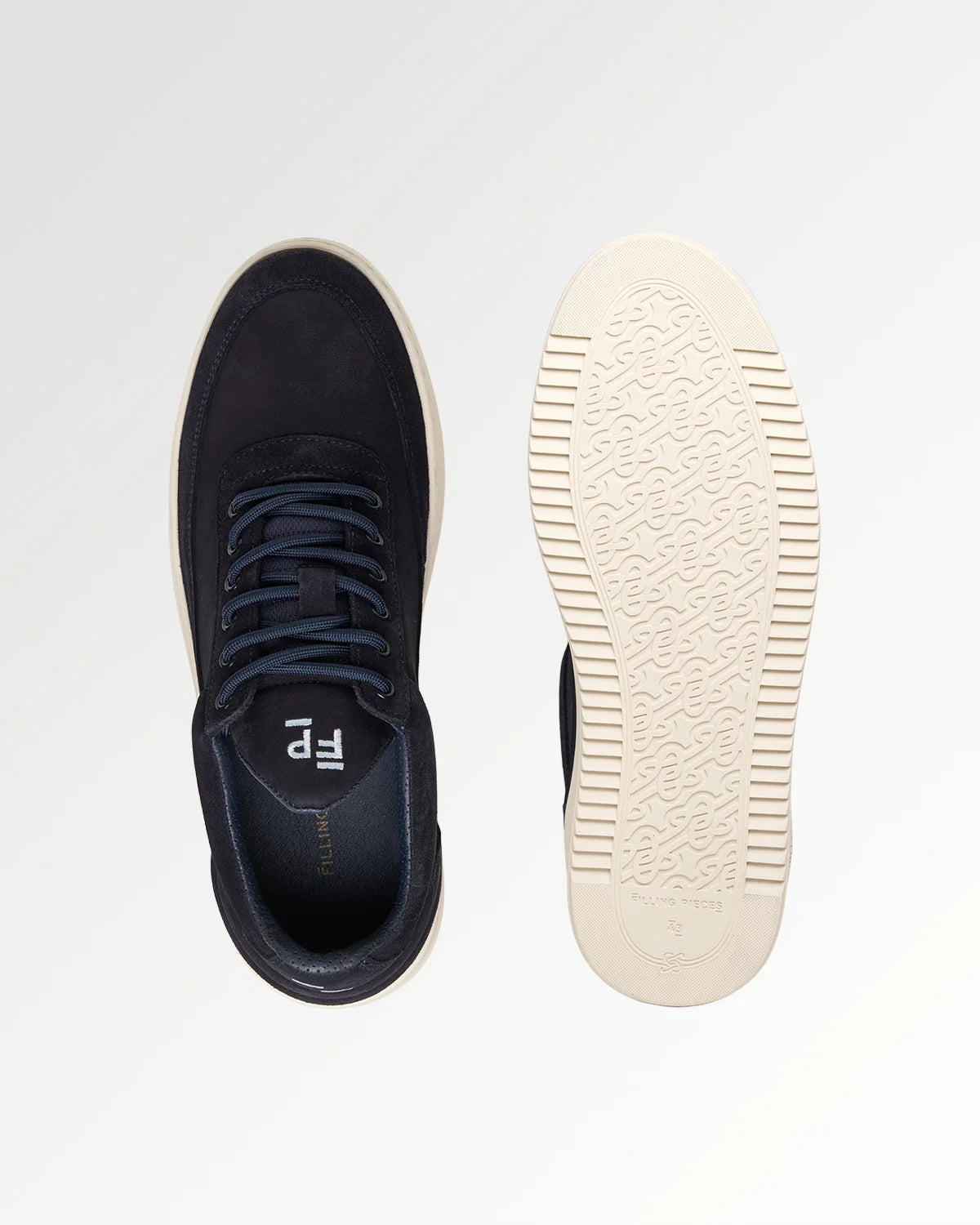 LOW TOP SUEDE GRAIN NAVY
