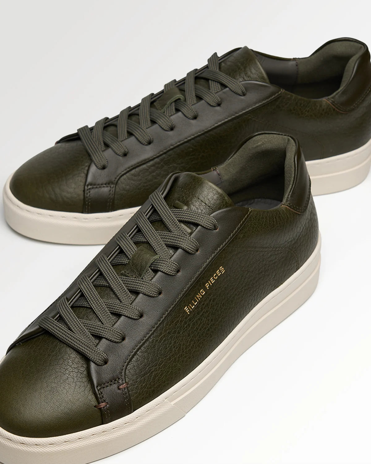 TIEBREAK WAXED GRAIN DARK GREEN