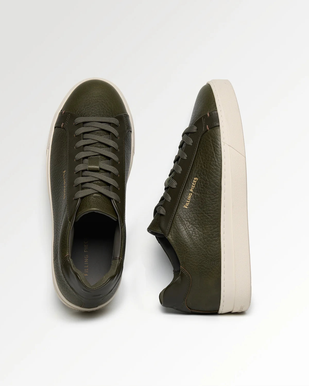 TIEBREAK WAXED GRAIN DARK GREEN