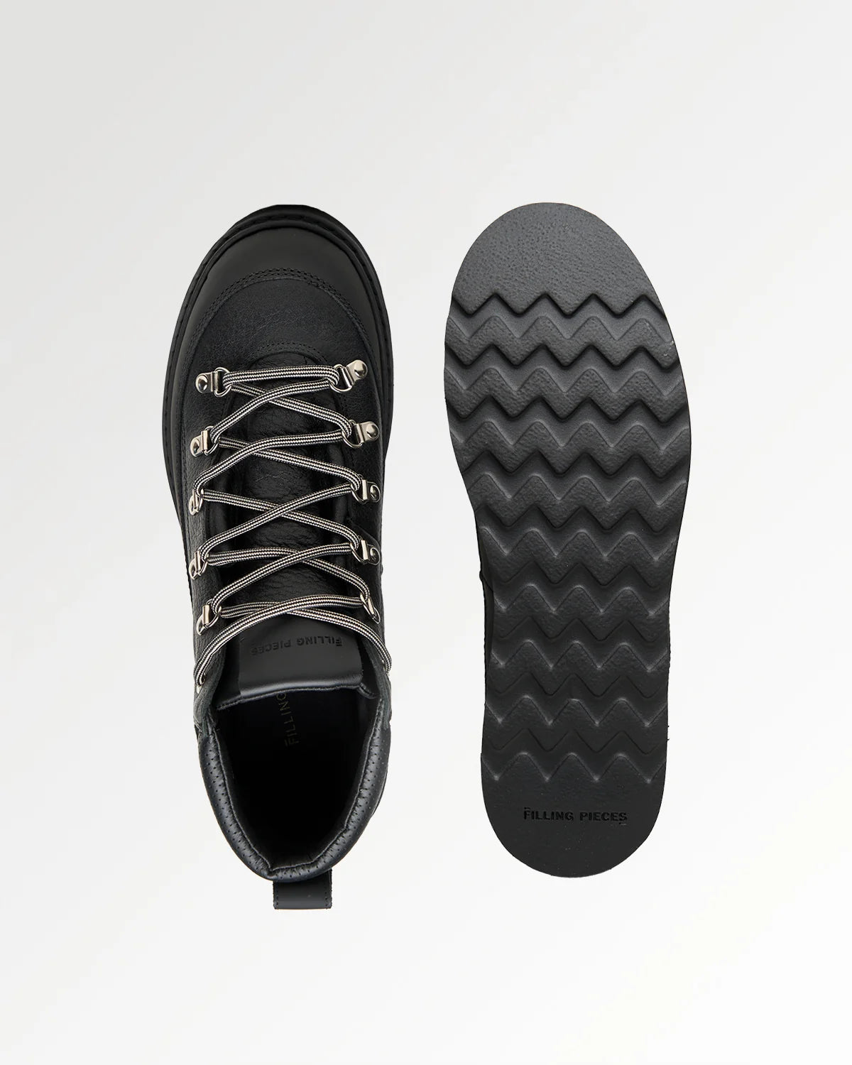 GLACIER BOOT GRAIN BLACK