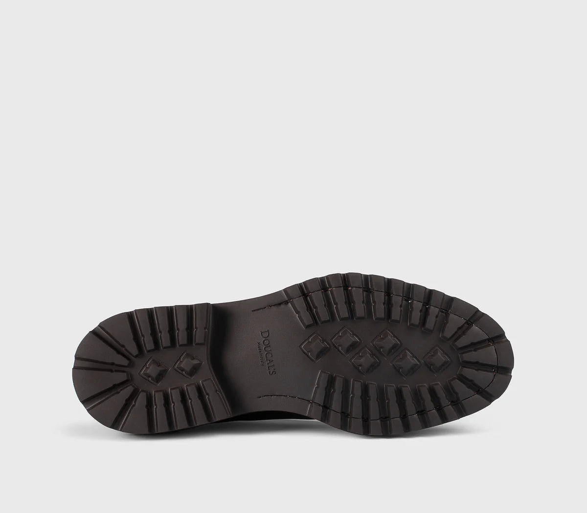 DARK BROWN TWO-HOLE LACE-UPS