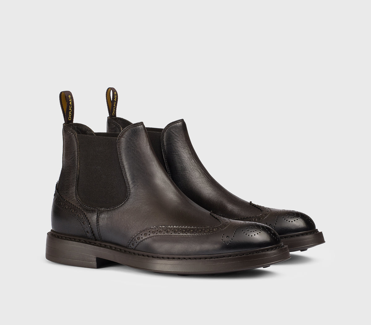 BROWN DOVETAIL BOOT