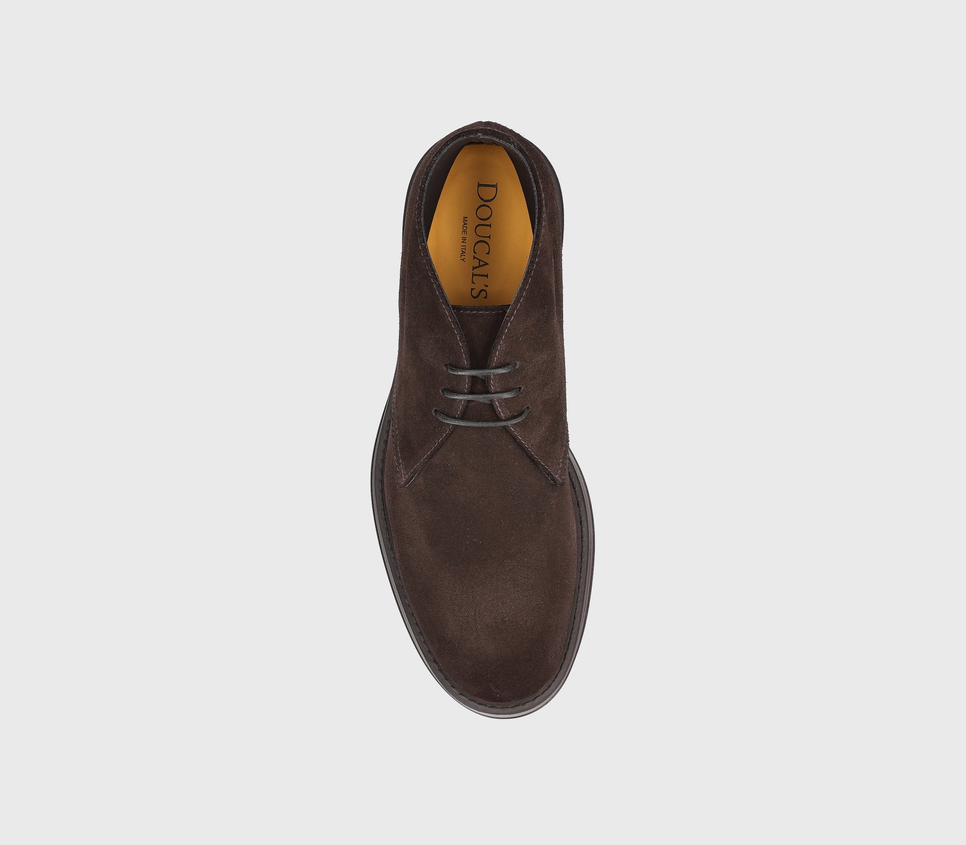 BROWN LACE-UPS ANKLE BOOT