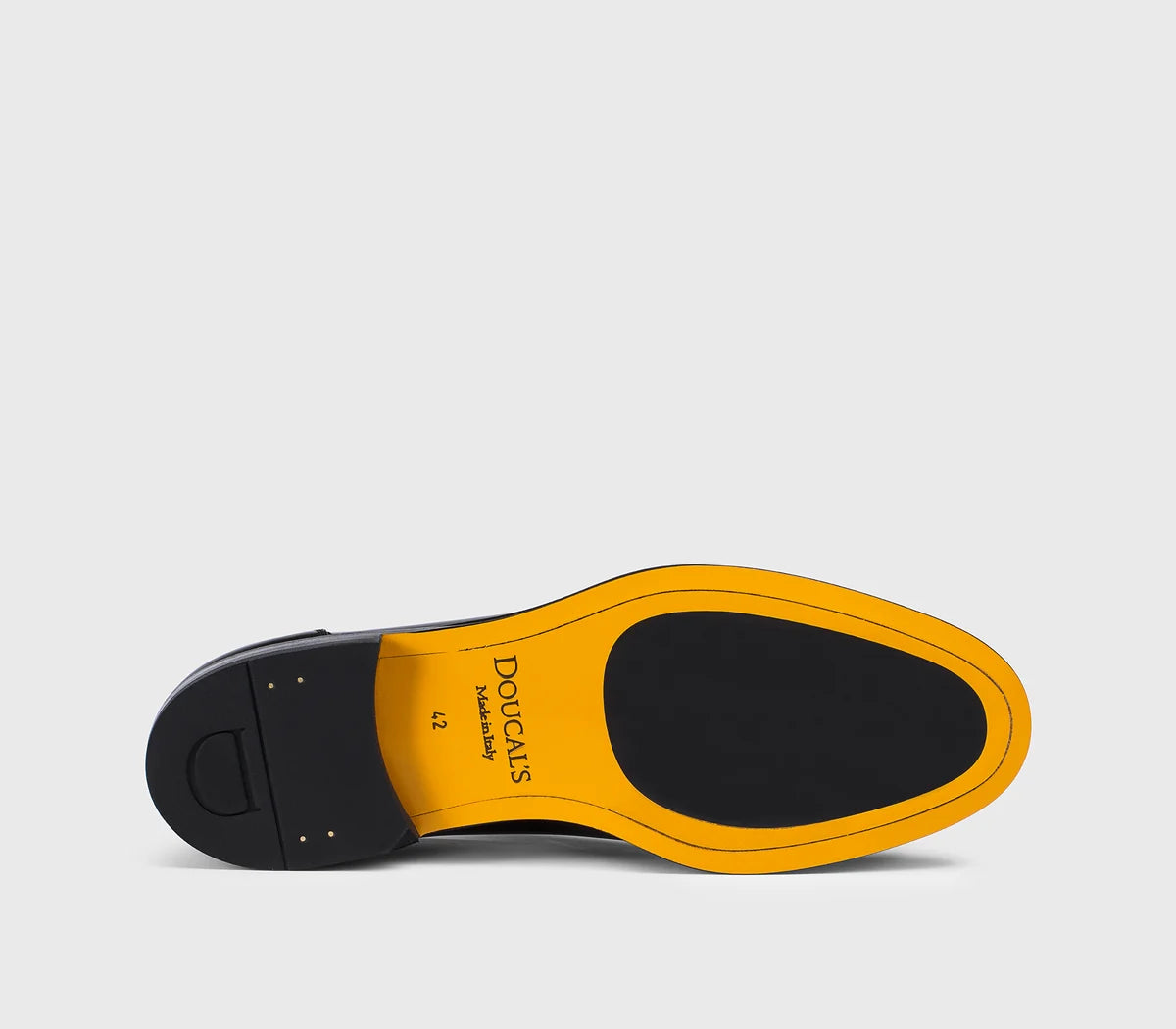 BLACK LEATHER LOAFER