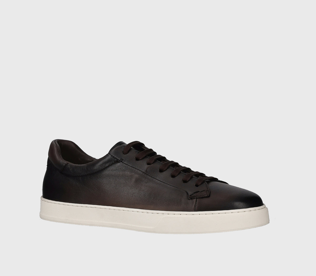 BURGUNDY DEER LEATHER SNEAKER