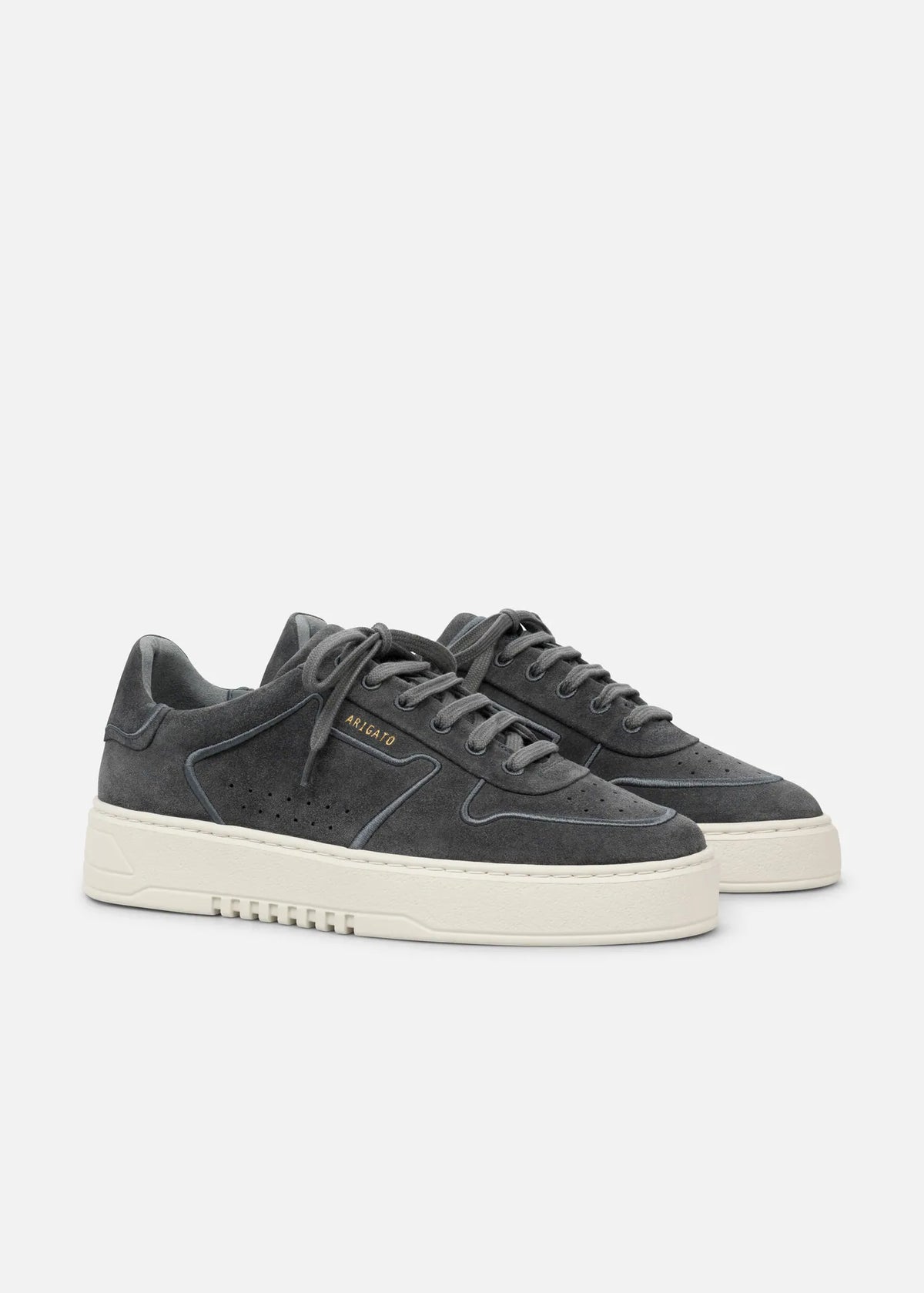 ORBIT EMBROIDERY SNEAKER DARK GREY/OFF WHITE