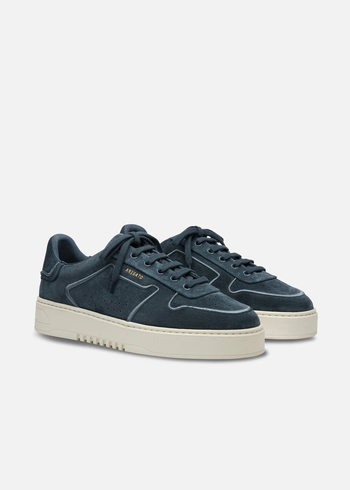 ORBIT EMBROIDERY SNEAKER DARK BLUE/OFF WHITE
